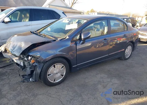 2008 Honda Civic Hybrid z USA, uszkodzony, nr VIN JHMFA36248S023099